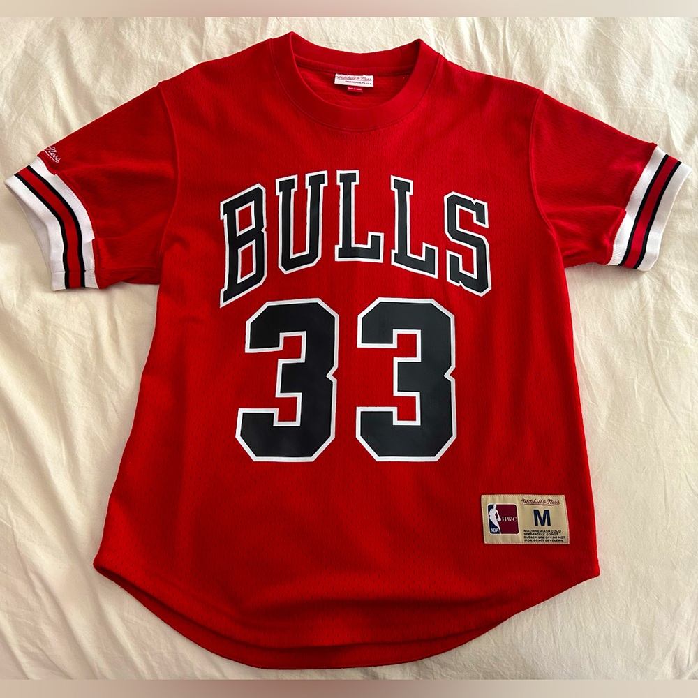 Men’s NBA Bulls Jersey Shirt Scottie Pippen Size 40